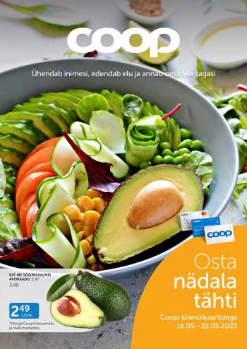 Kaupluse Coop kliendileht - 16.05.2023 - 22.05.2023.