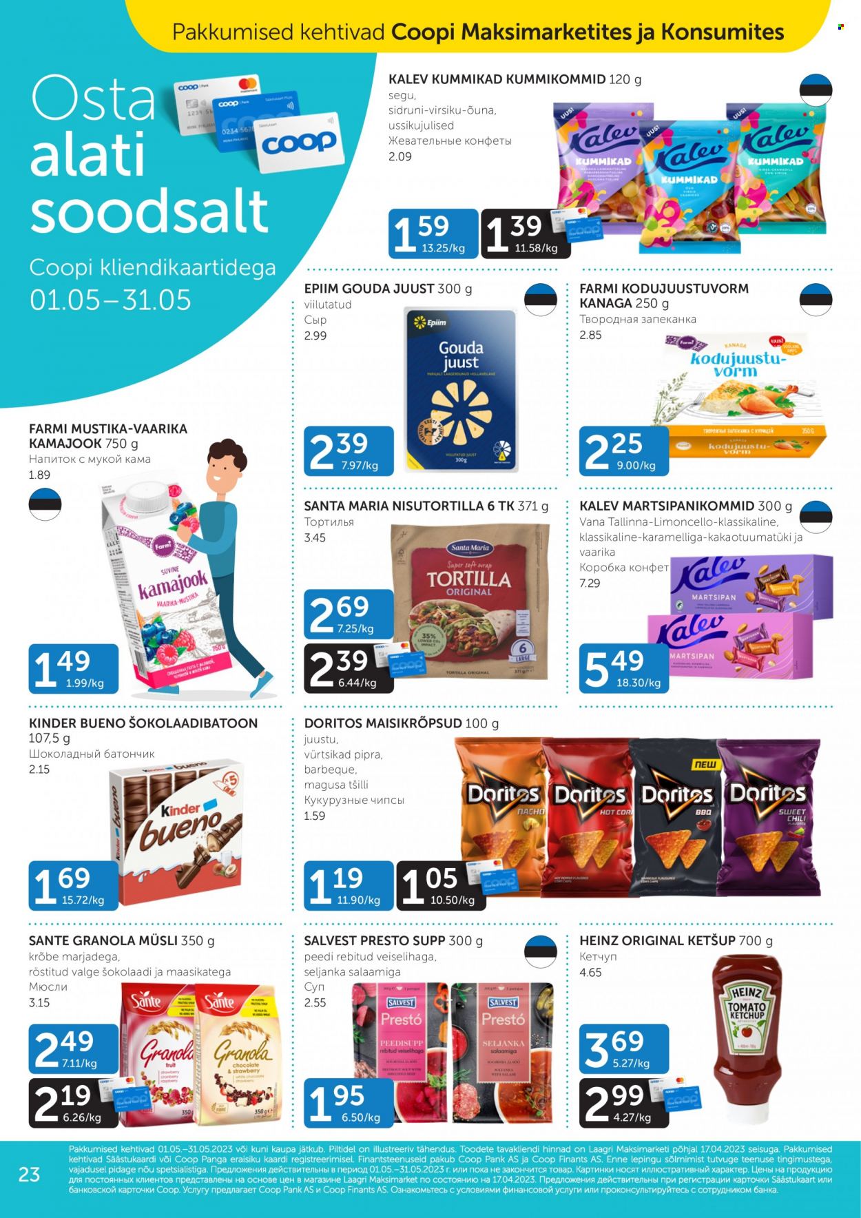 Coop kliendileht - 16.05.2023 - 22.05.2023. Lehekülg 23