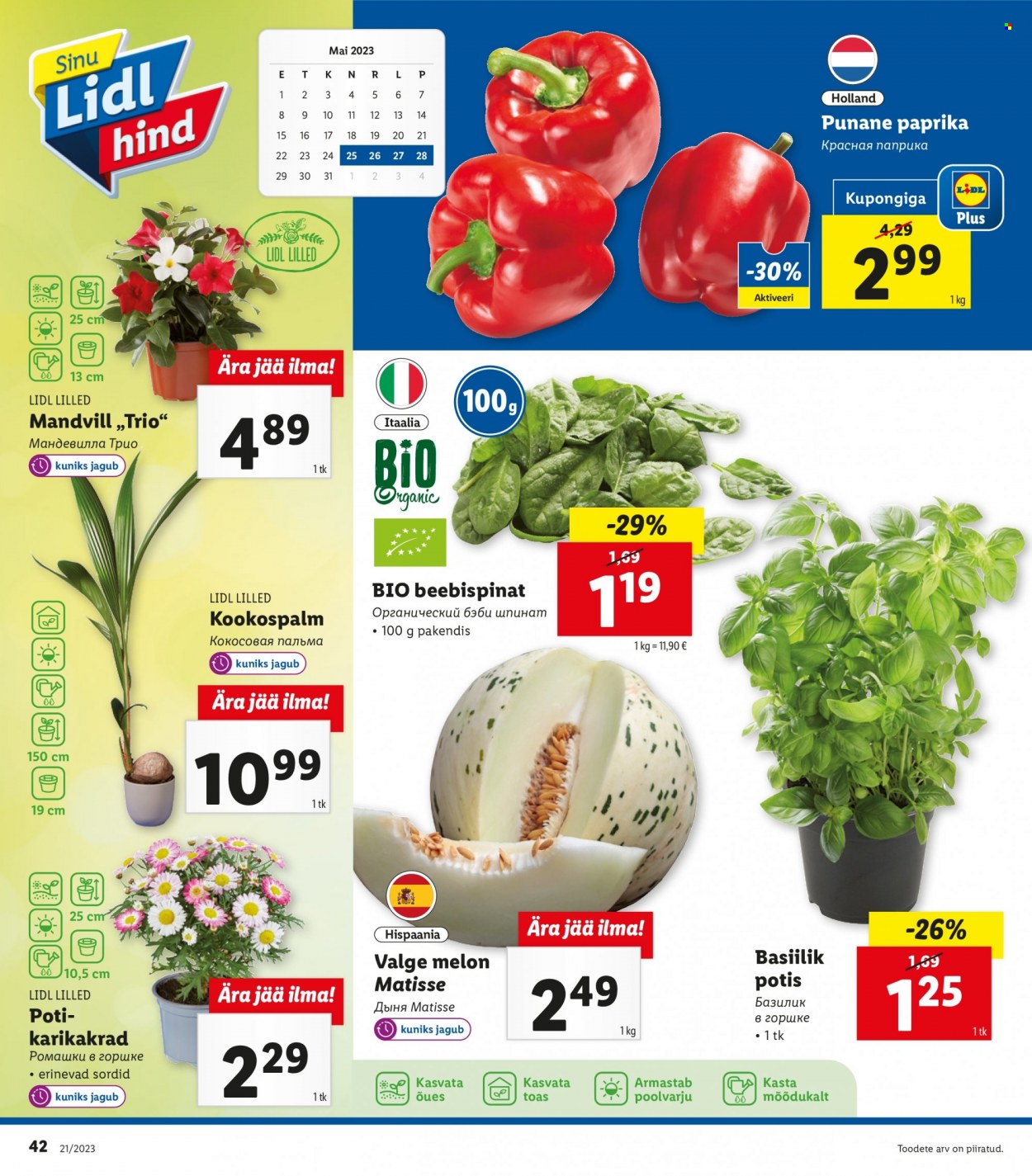 Lidl kliendileht - 22.05.2023 - 28.05.2023. Lehekülg 42