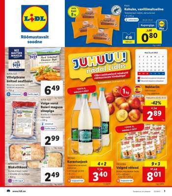 Kaupluse Lidl kliendileht - 29.05.2023 - 31.05.2023.
