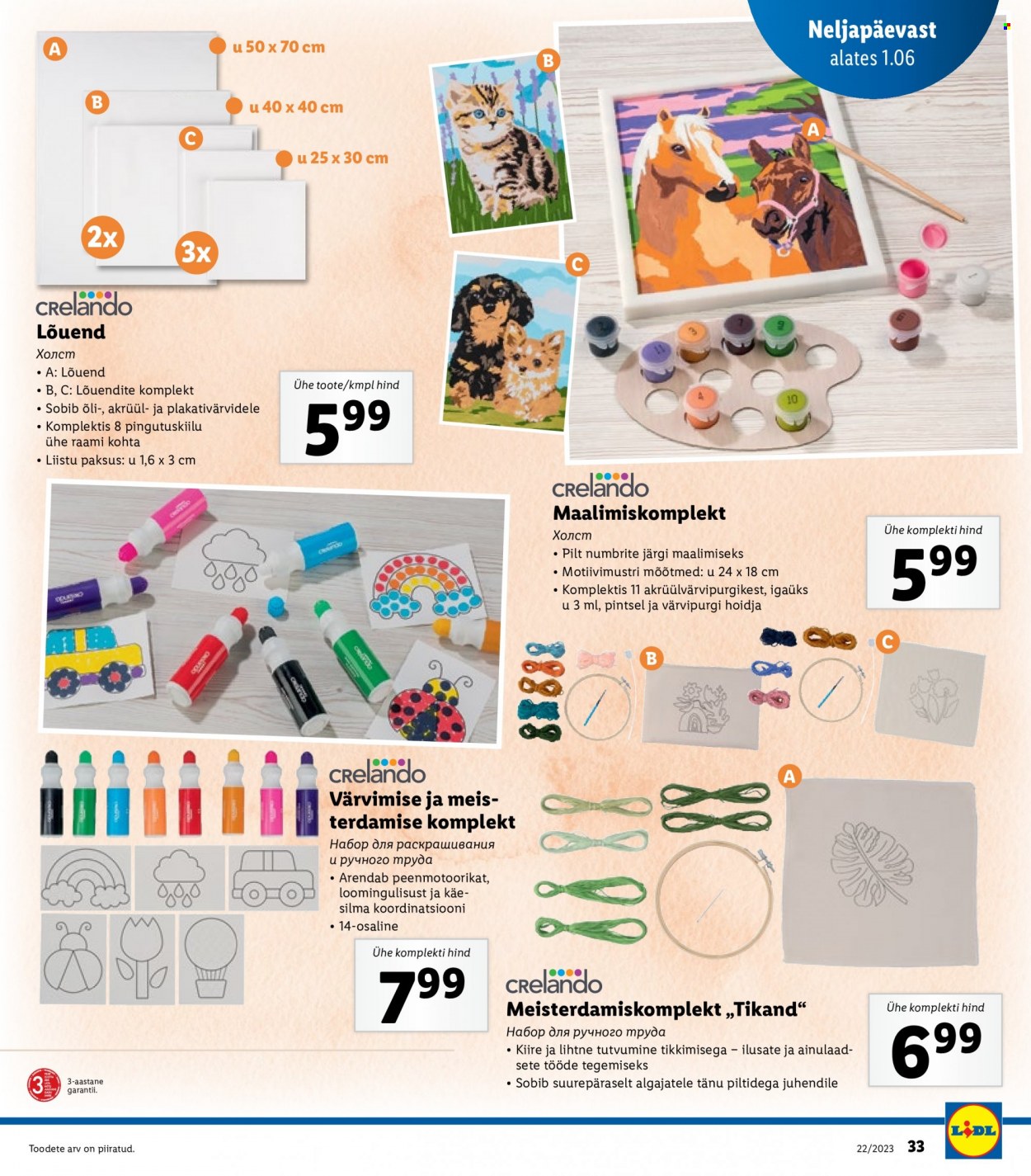 Lidl kliendileht - 29.05.2023 - 04.06.2023. Lehekülg 33