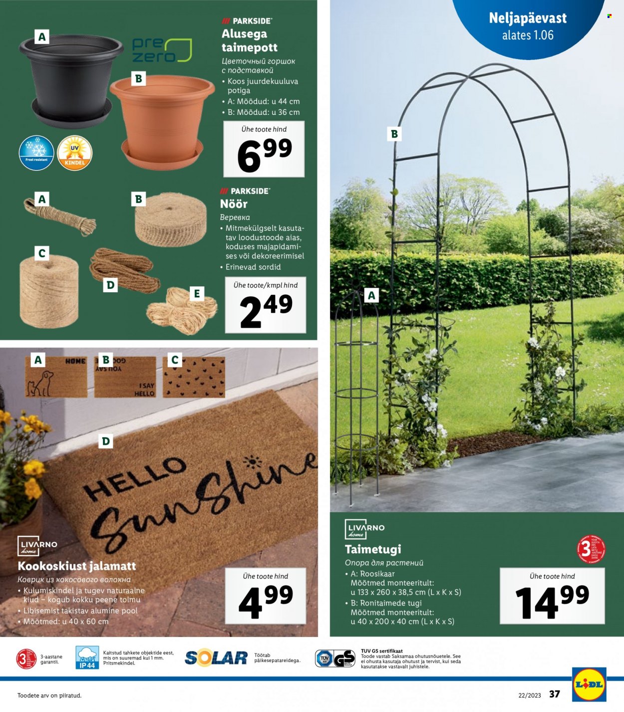 Lidl kliendileht - 29.05.2023 - 04.06.2023. Lehekülg 37