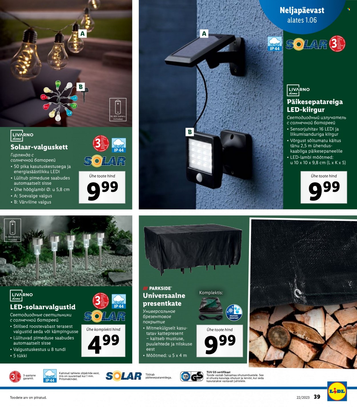 Lidl kliendileht - 29.05.2023 - 04.06.2023. Lehekülg 39