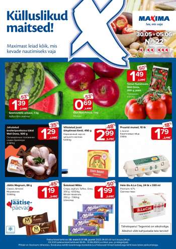 Kaupluse Maxima kliendileht - 30.05.2023 - 05.06.2023.