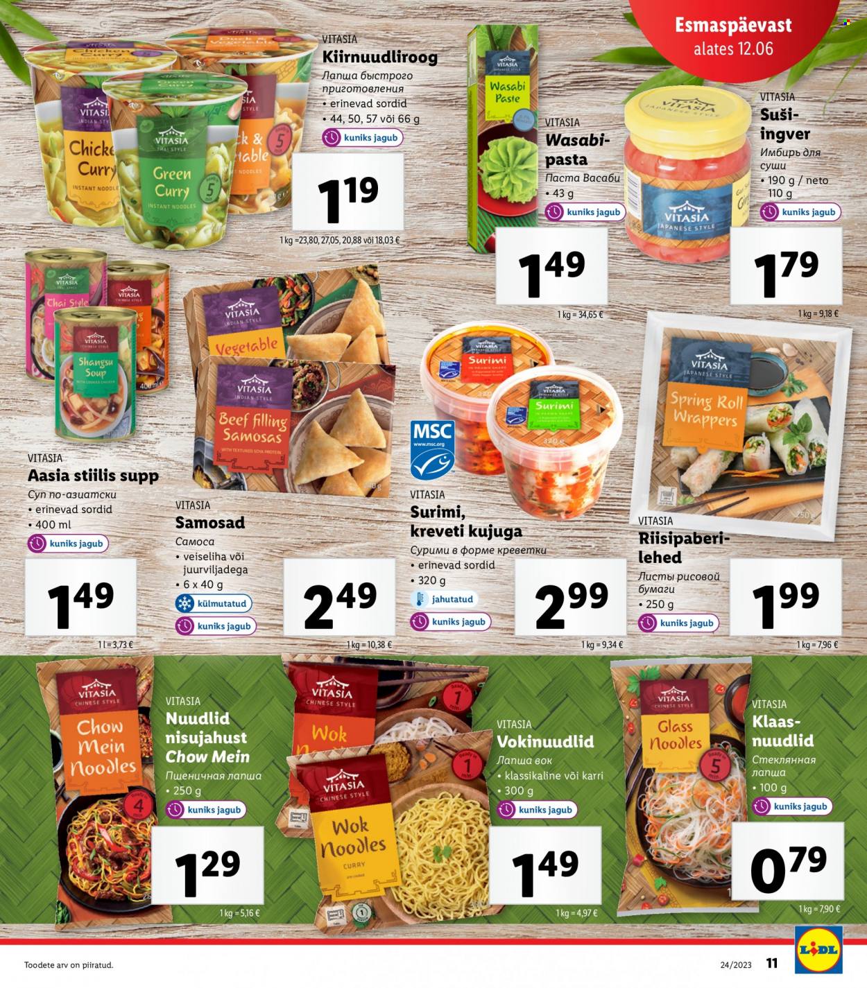 Lidl kliendileht - 12.06.2023 - 18.06.2023. Lehekülg 11