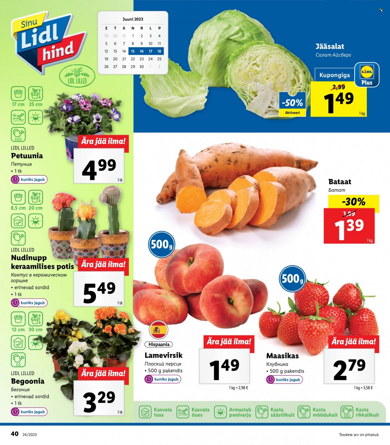 Lidl kliendileht - 12.06.2023 - 18.06.2023. Lehekülg 40
