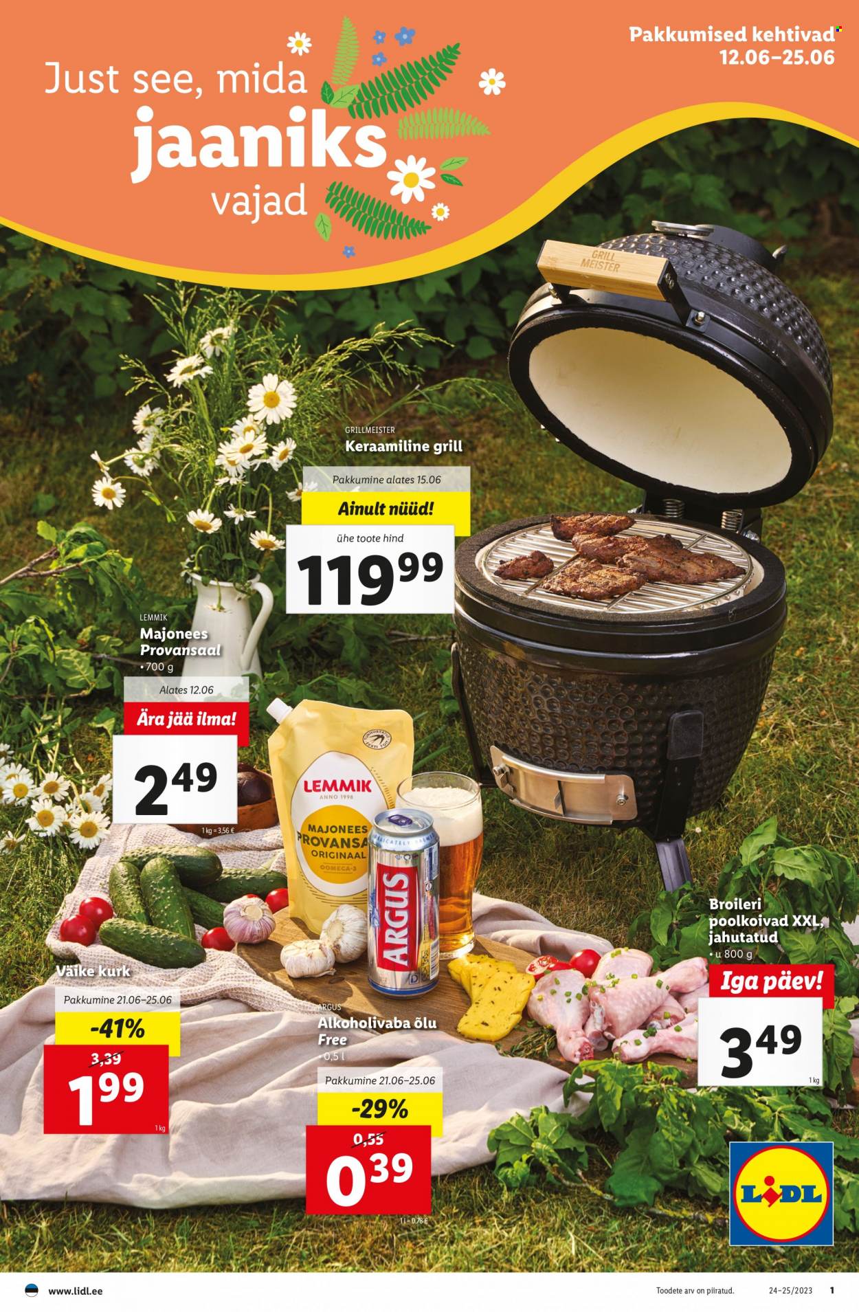 Lidl kliendileht - 12.06.2023 - 25.06.2023. Lehekülg 1