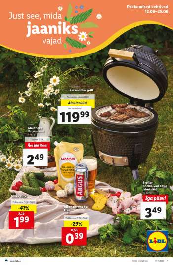 Kaupluse Lidl kliendileht - 12.06.2023 - 25.06.2023.
