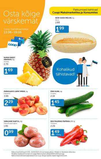 Kaupluse Coop kliendileht - 13.06.2023 - 19.06.2023.