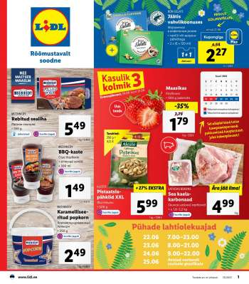 Kaupluse Lidl kliendileht - 19.06.2023 - 25.06.2023.