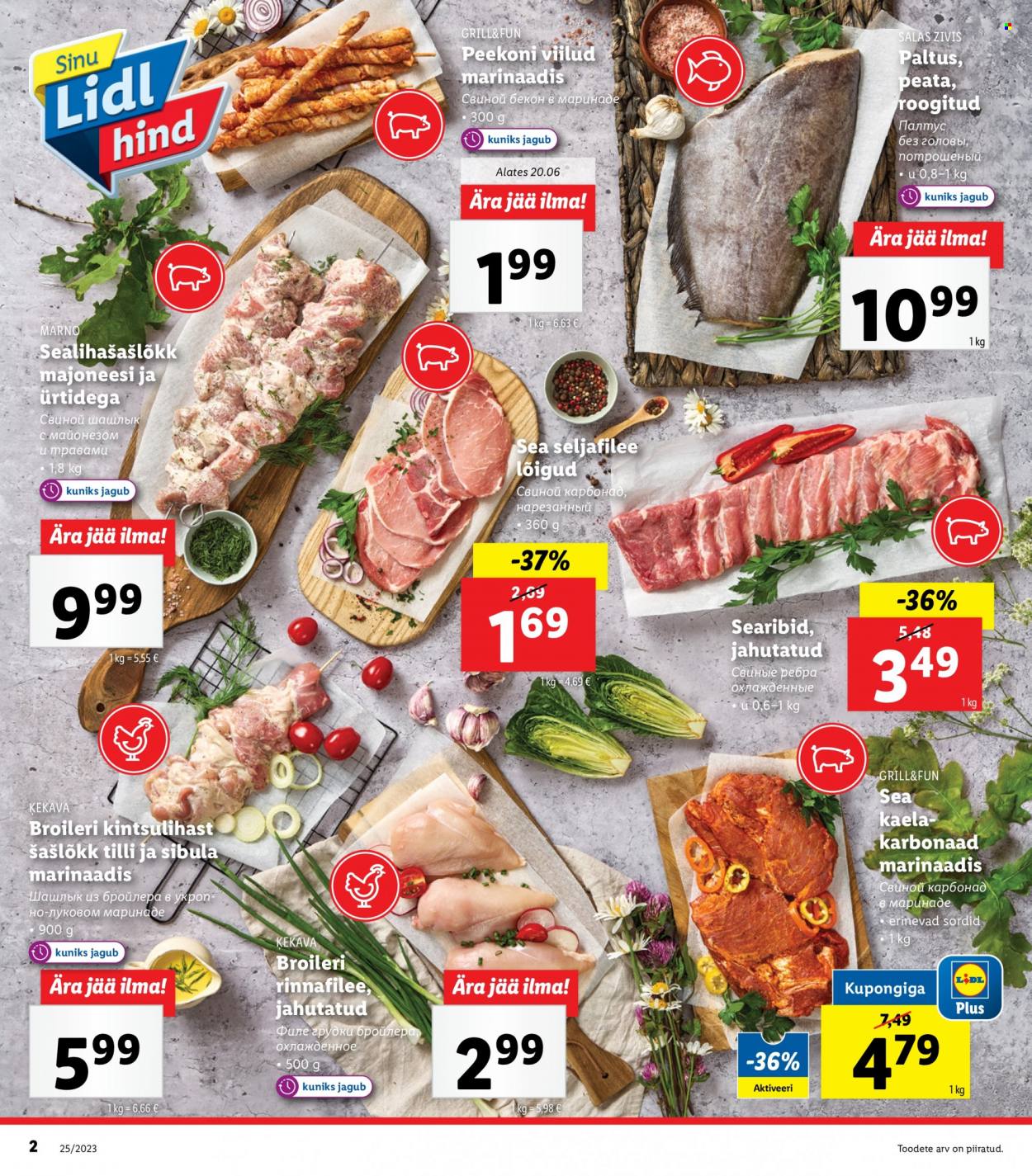 Lidl kliendileht - 19.06.2023 - 25.06.2023. Lehekülg 2
