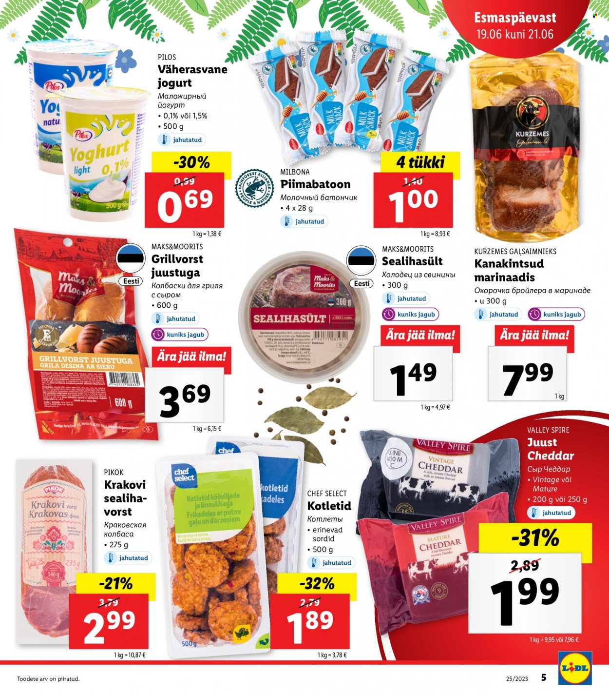 Lidl kliendileht - 19.06.2023 - 25.06.2023. Lehekülg 5