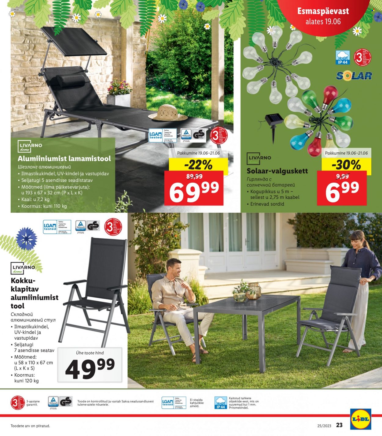 Lidl kliendileht - 19.06.2023 - 25.06.2023. Lehekülg 23