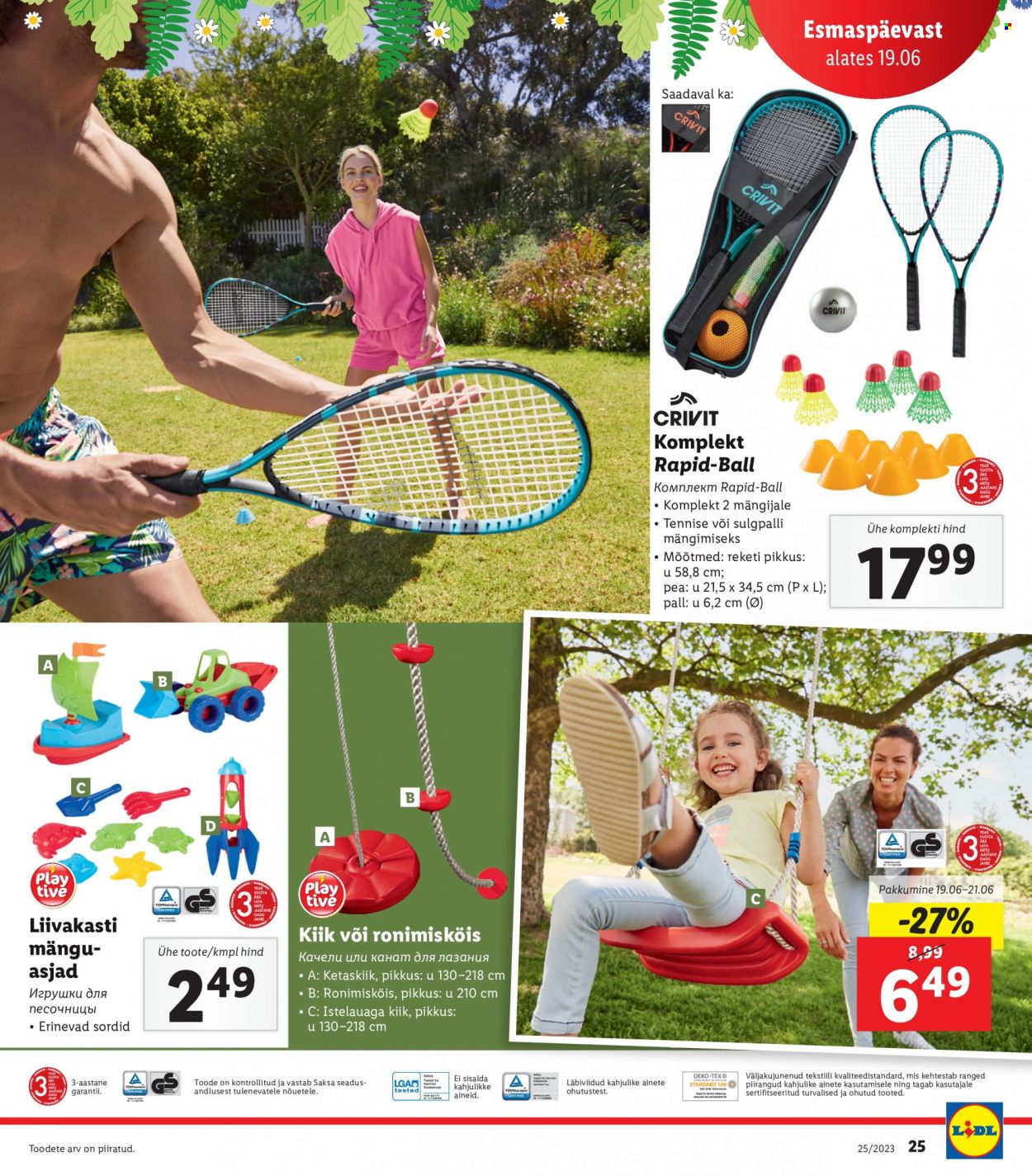 Lidl kliendileht - 19.06.2023 - 25.06.2023. Lehekülg 25