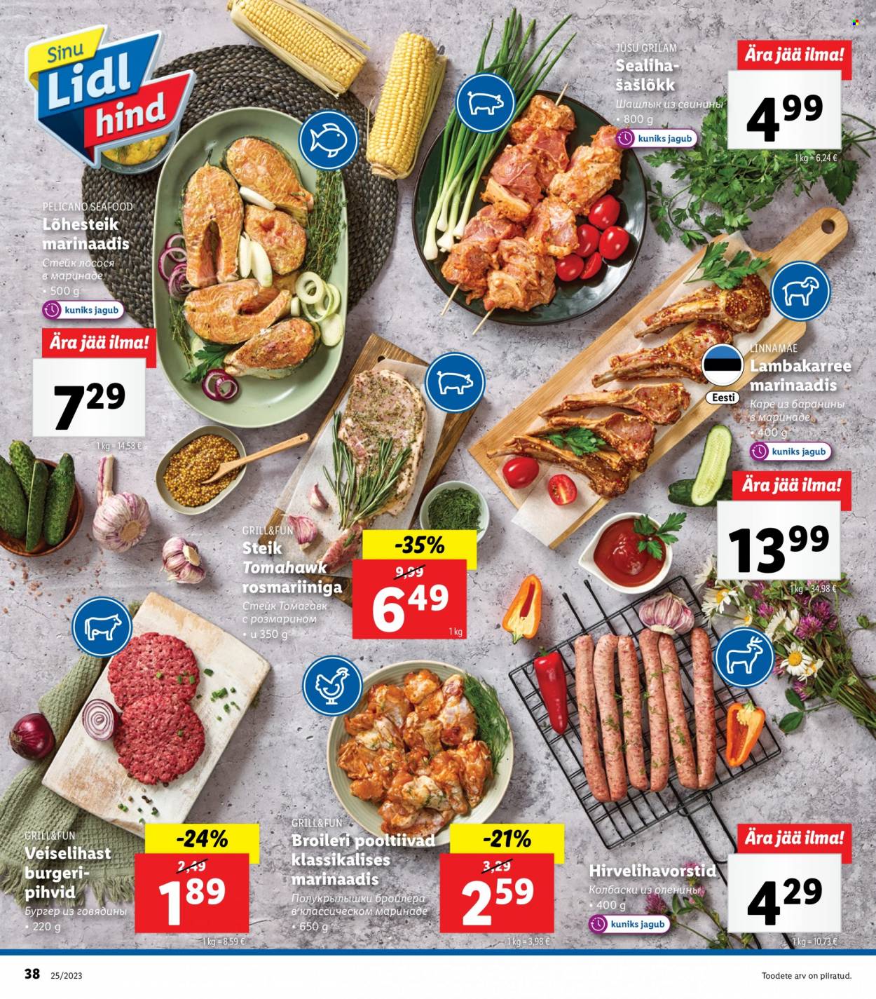 Lidl kliendileht - 19.06.2023 - 25.06.2023. Lehekülg 38