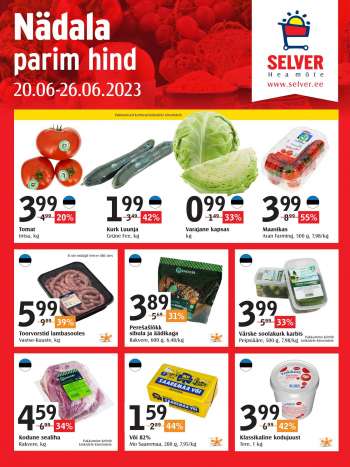 Kaupluse Selver kliendileht - 20.06.2023 - 26.06.2023.