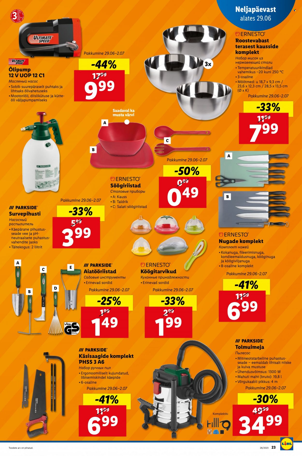 Lidl kliendileht - 24.06.2023 - 02.07.2023. Lehekülg 23