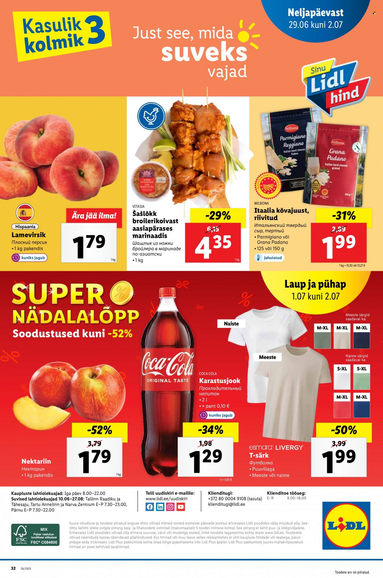 Lidl kliendileht - 24.06.2023 - 02.07.2023. Lehekülg 32