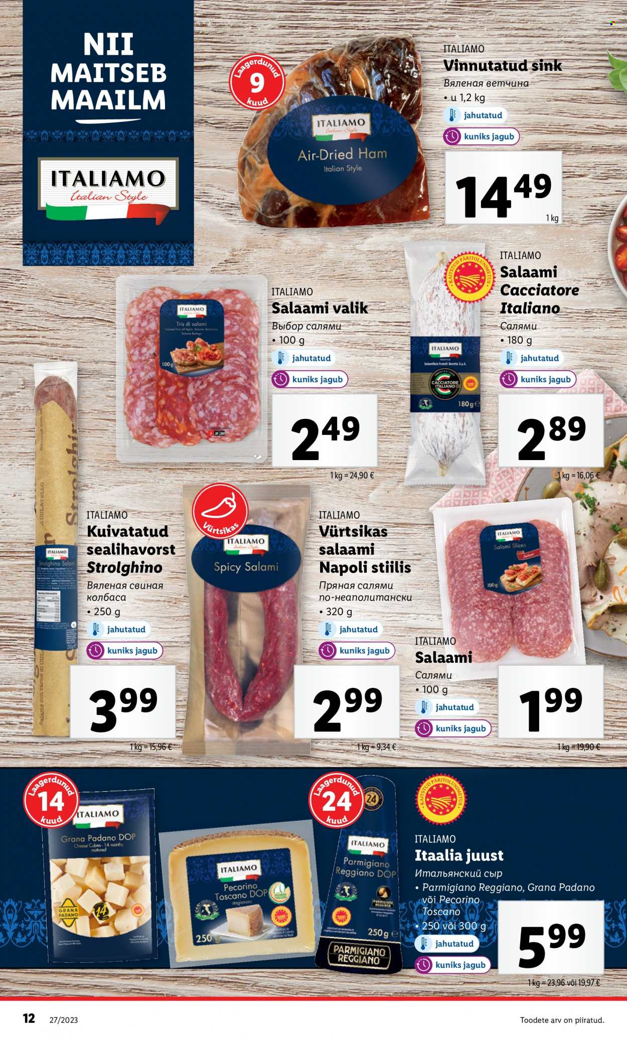 Lidl kliendileht - 03.07.2023 - 09.07.2023. Lehekülg 12
