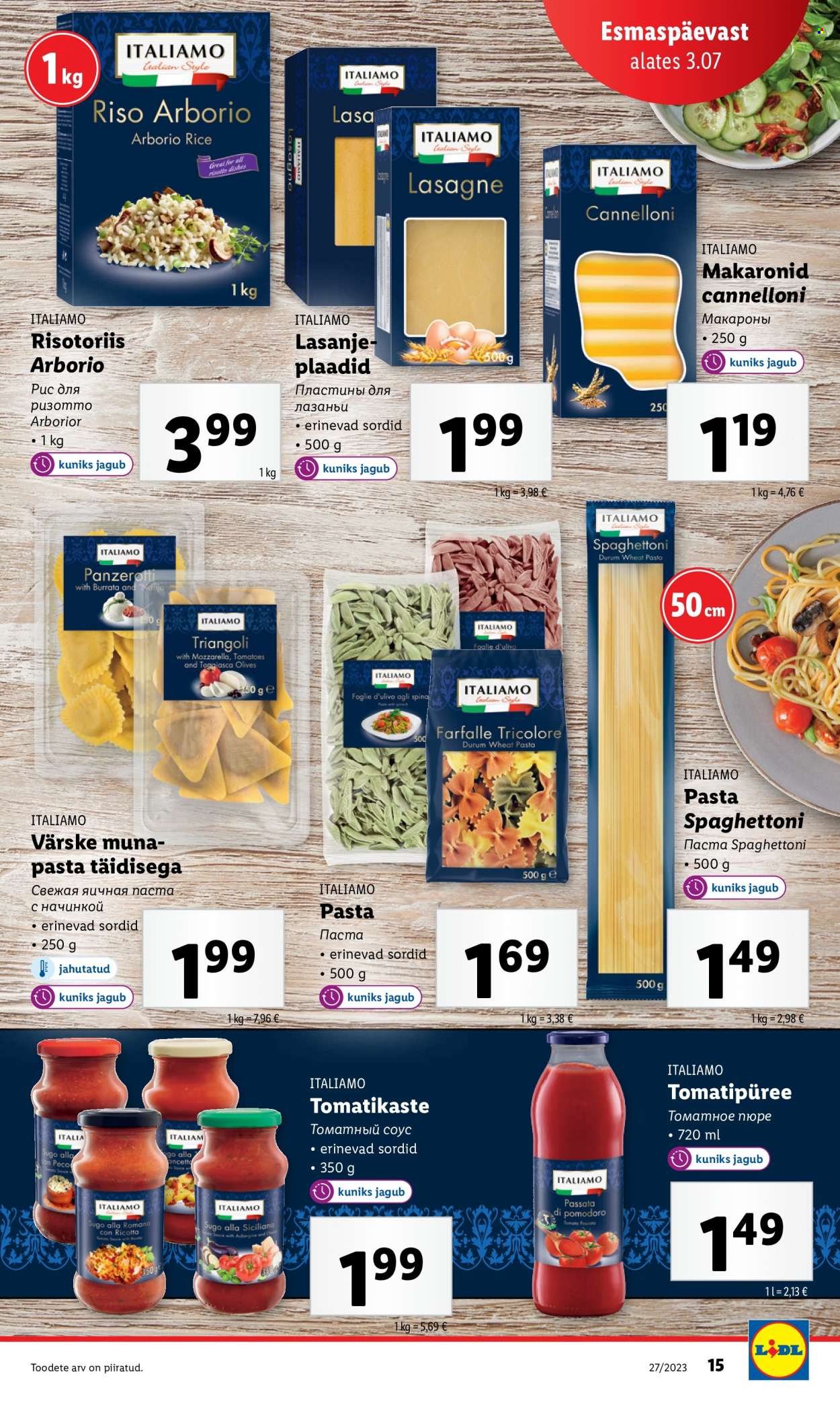 Lidl kliendileht - 03.07.2023 - 09.07.2023. Lehekülg 15