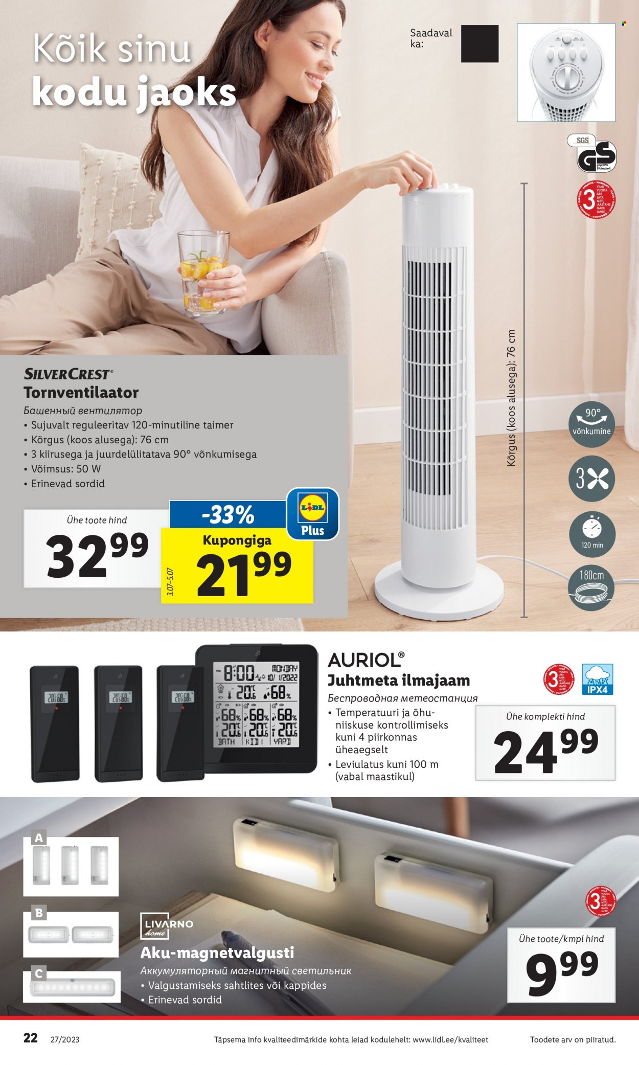 Lidl kliendileht - 03.07.2023 - 09.07.2023. Lehekülg 22