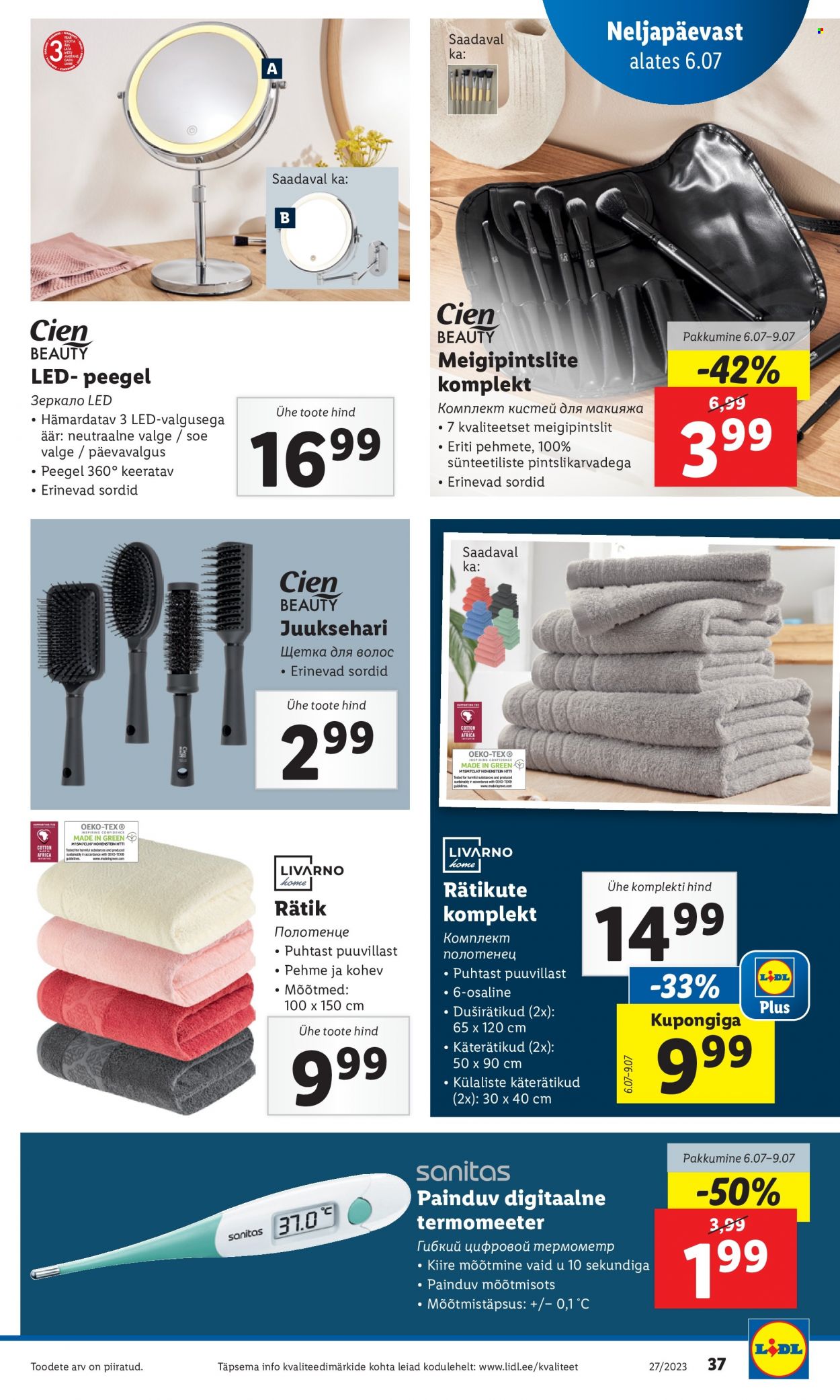 Lidl kliendileht - 03.07.2023 - 09.07.2023. Lehekülg 37