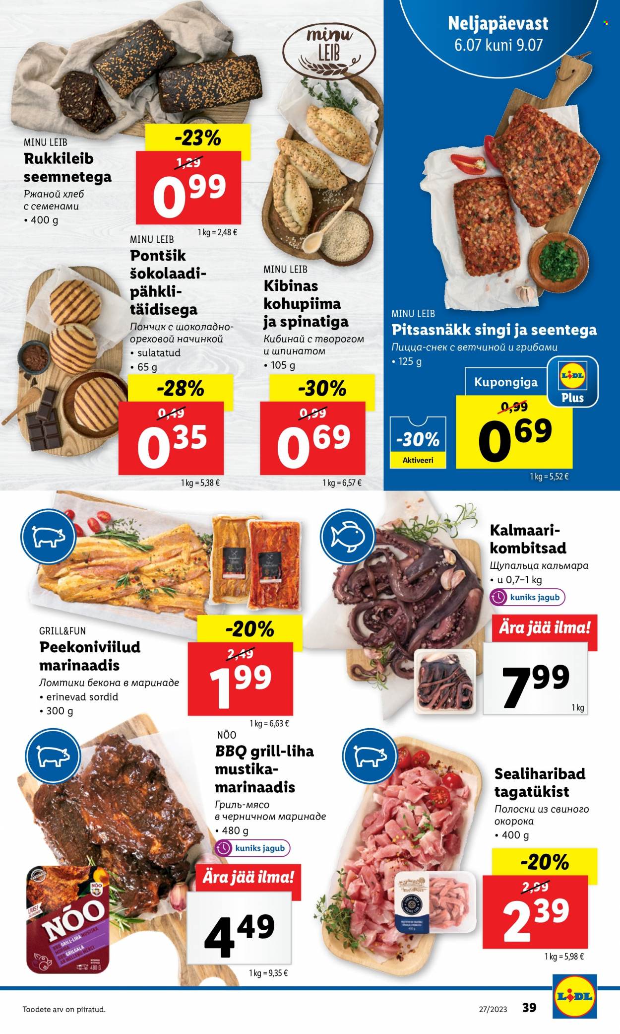 Lidl kliendileht - 03.07.2023 - 09.07.2023. Lehekülg 39