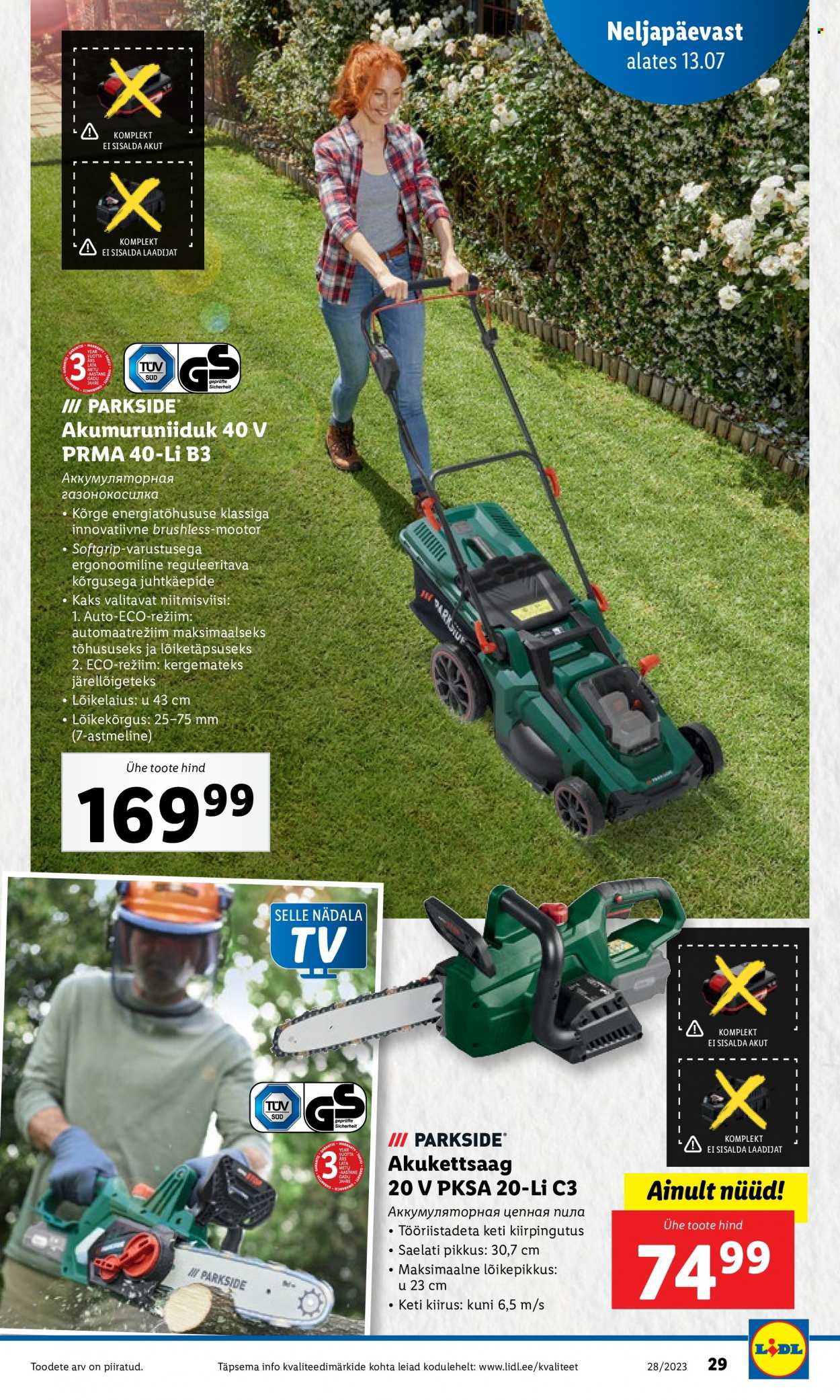 Lidl kliendileht - 10.07.2023 - 16.07.2023. Lehekülg 12