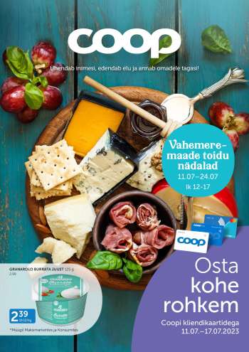 Kaupluse Coop kliendileht - 11.07.2023 - 17.07.2023.