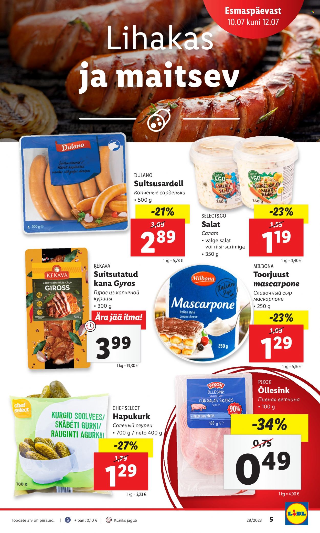 Lidl kliendileht - 10.07.2023 - 16.07.2023. Lehekülg 5