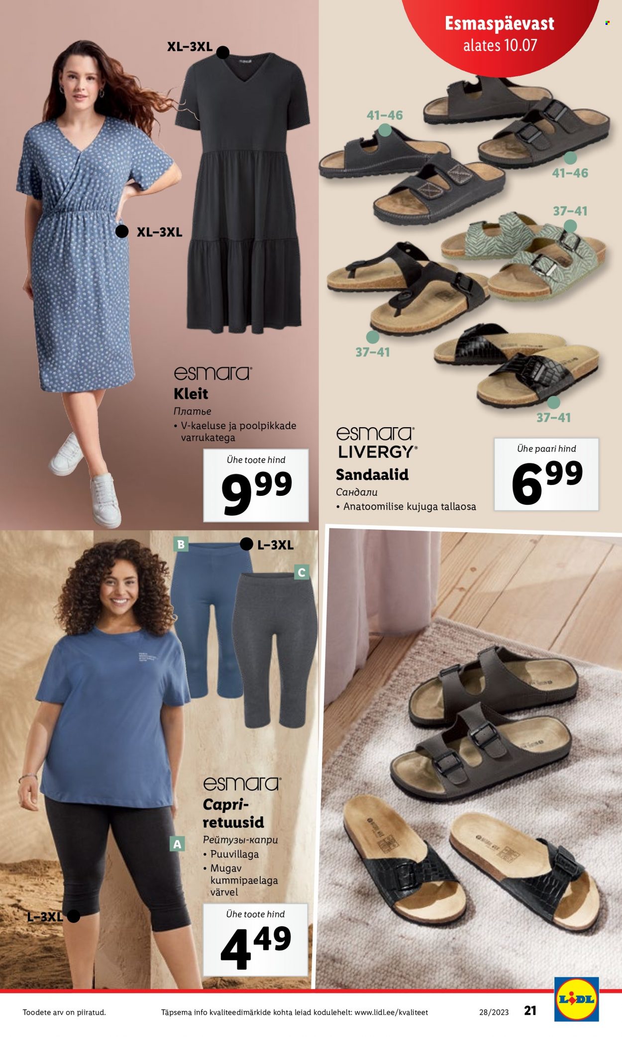 Lidl kliendileht - 10.07.2023 - 16.07.2023. Lehekülg 21
