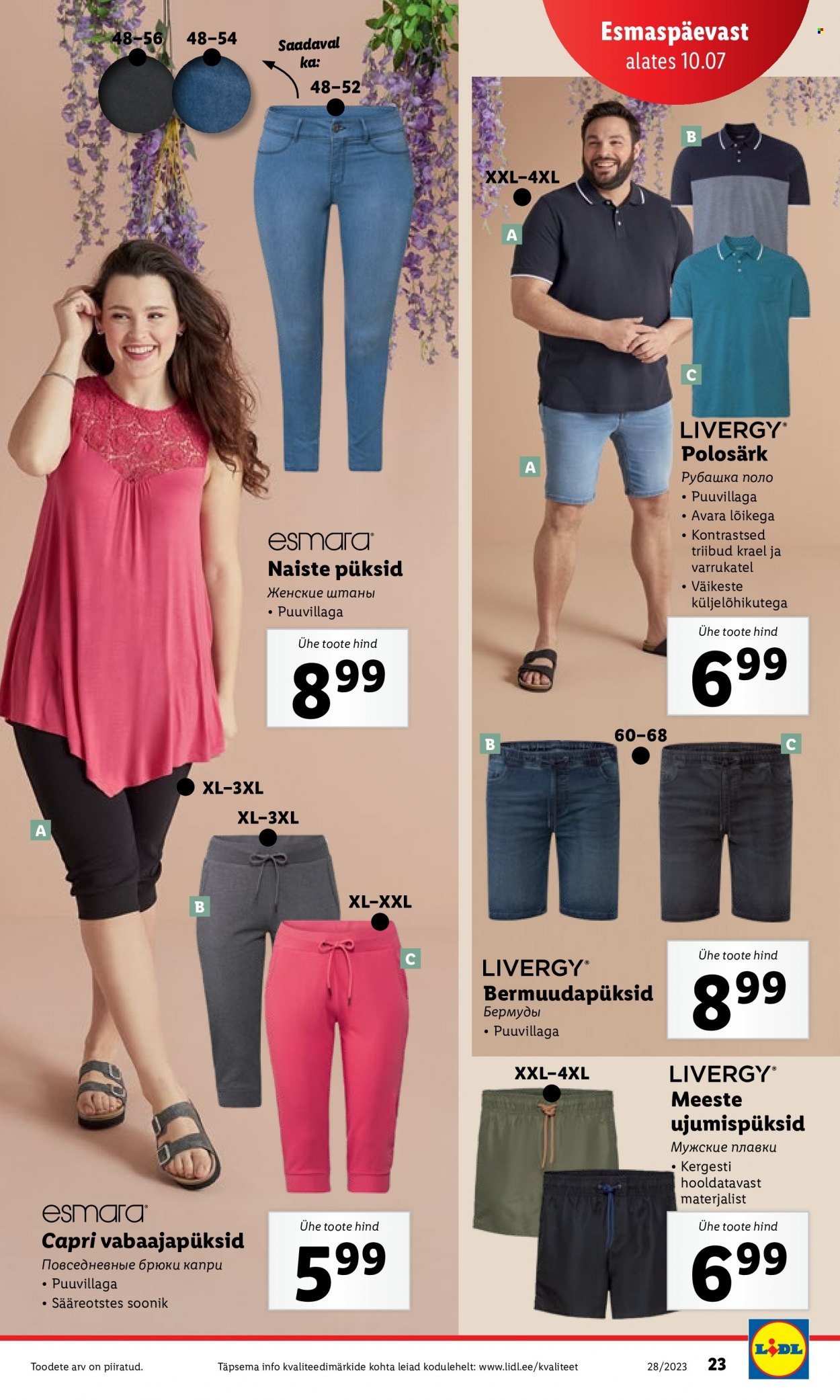 Lidl kliendileht - 10.07.2023 - 16.07.2023. Lehekülg 23