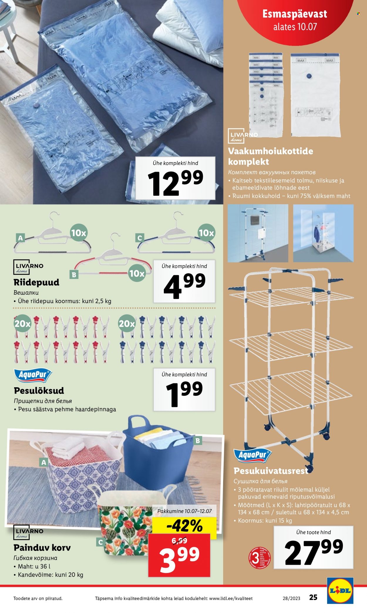 Lidl kliendileht - 10.07.2023 - 16.07.2023. Lehekülg 25