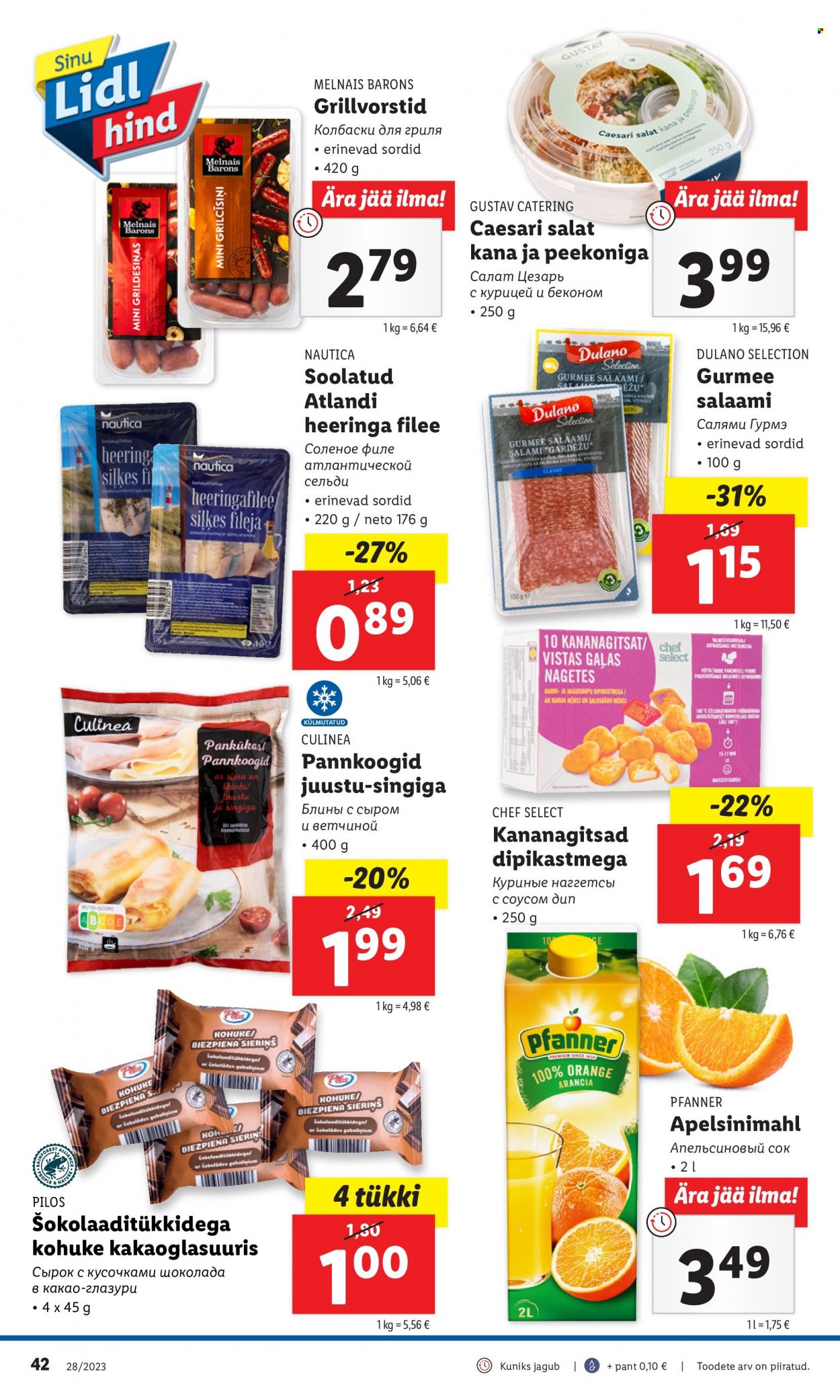 Lidl kliendileht - 10.07.2023 - 16.07.2023. Lehekülg 42