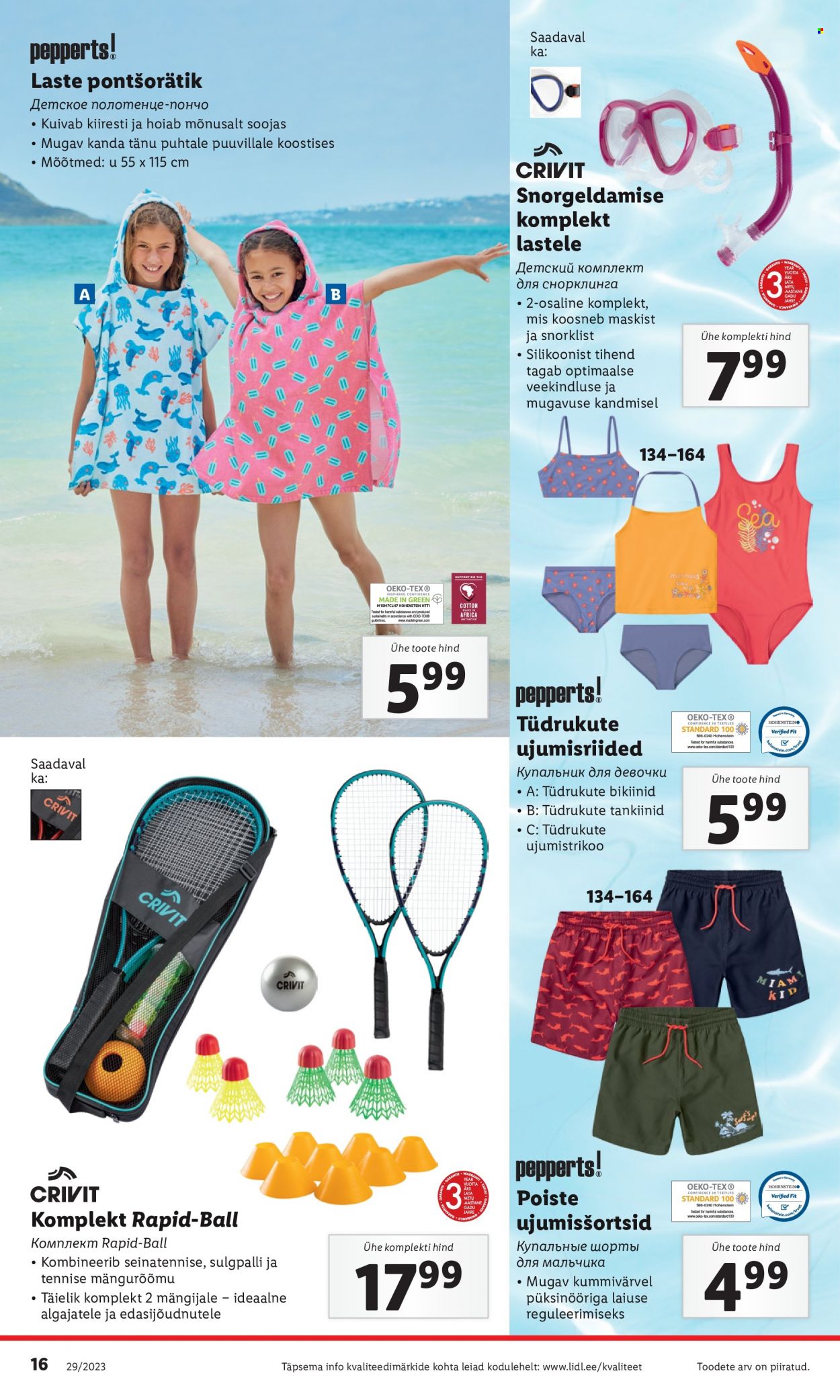 Lidl kliendileht - 17.07.2023 - 23.07.2023. Lehekülg 16