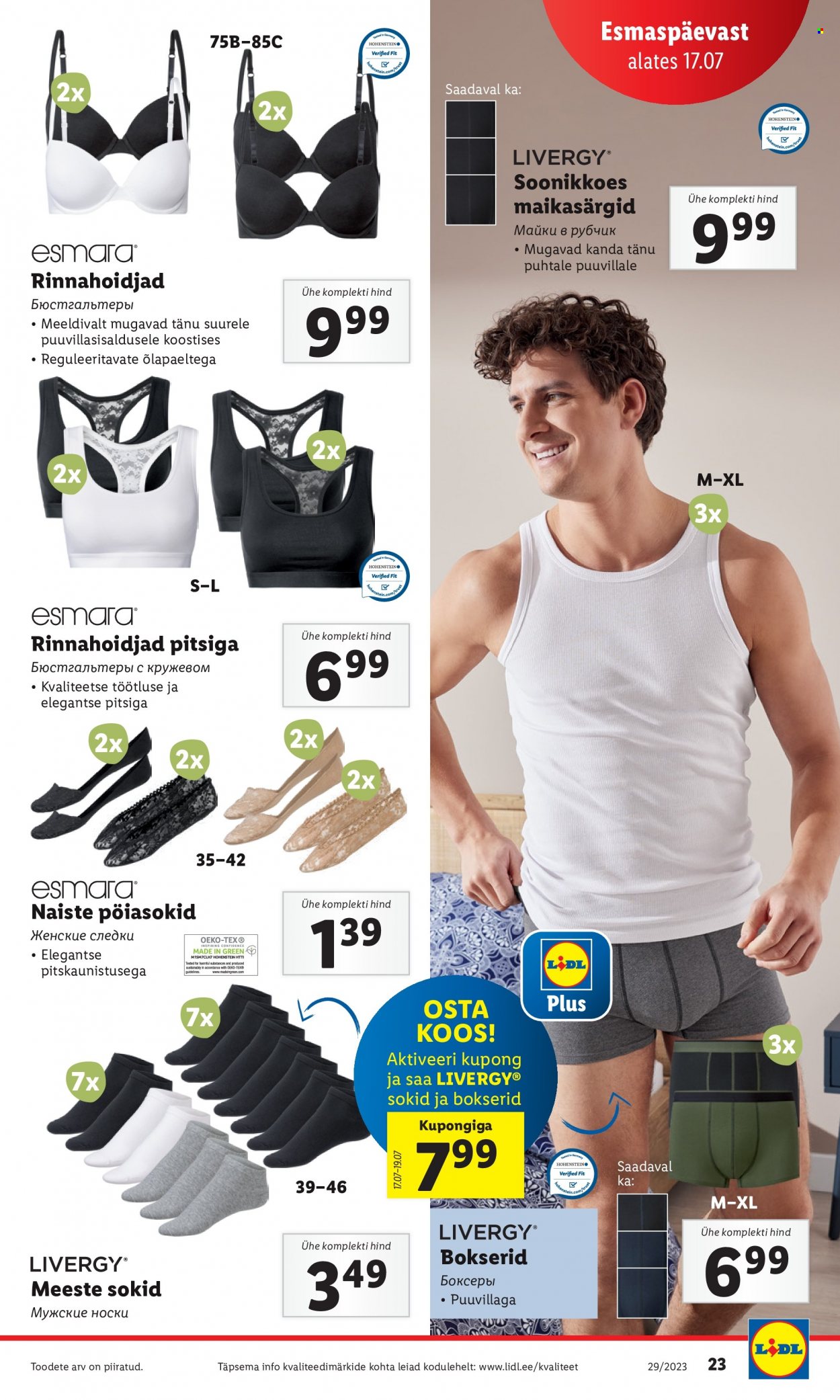 Lidl kliendileht - 17.07.2023 - 23.07.2023. Lehekülg 23