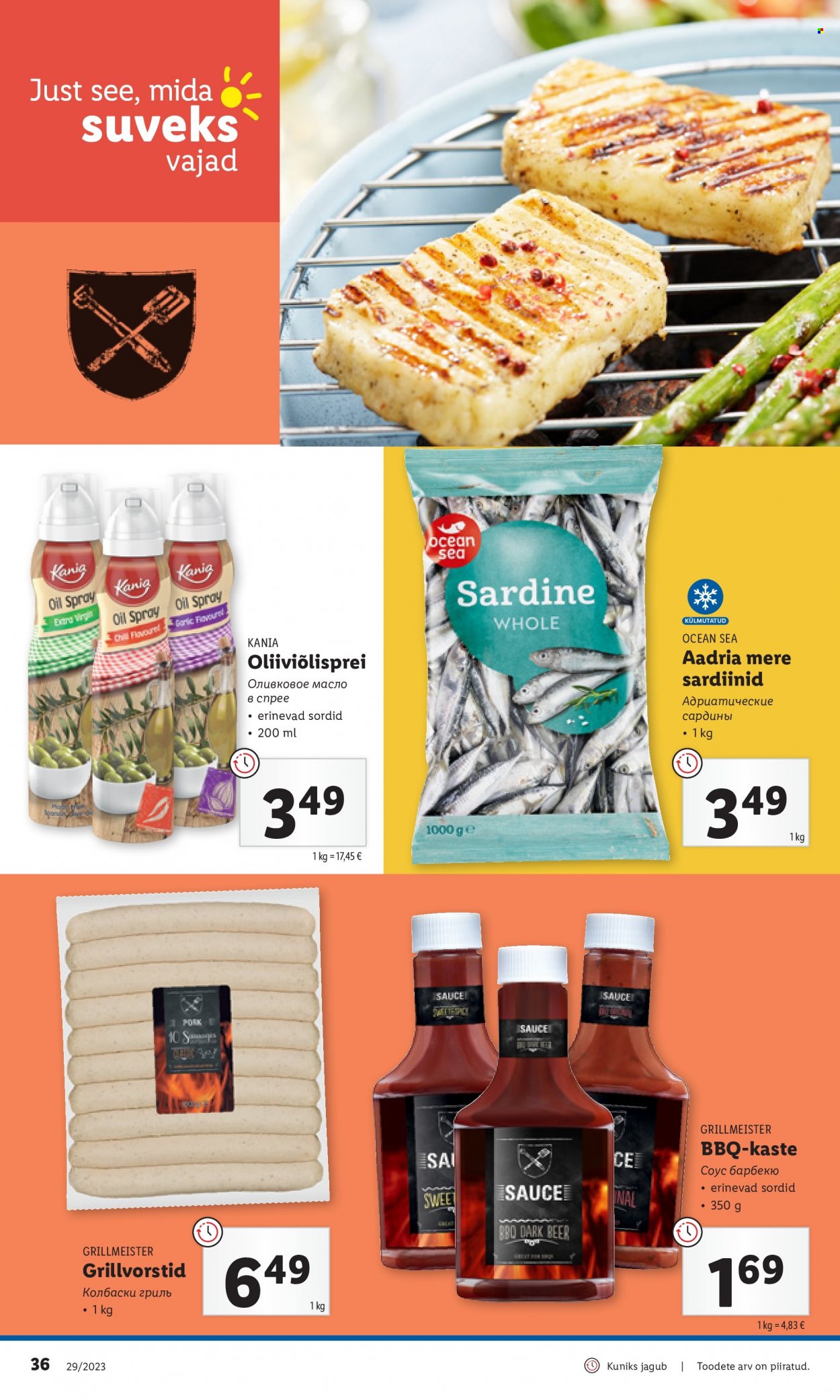 Lidl kliendileht - 17.07.2023 - 23.07.2023. Lehekülg 36