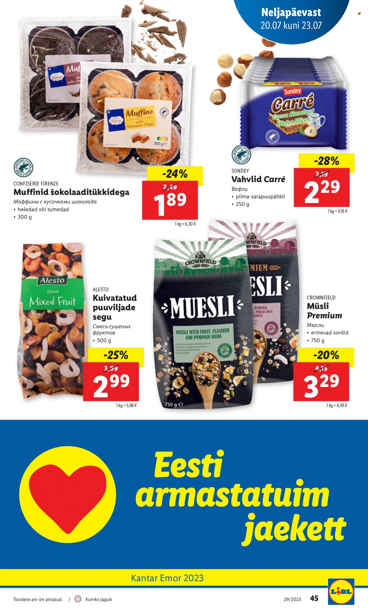 Lidl kliendileht - 17.07.2023 - 23.07.2023. Lehekülg 45