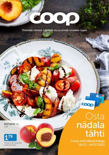 Kaupluse Coop kliendileht - 18.07.2023 - 24.07.2023.