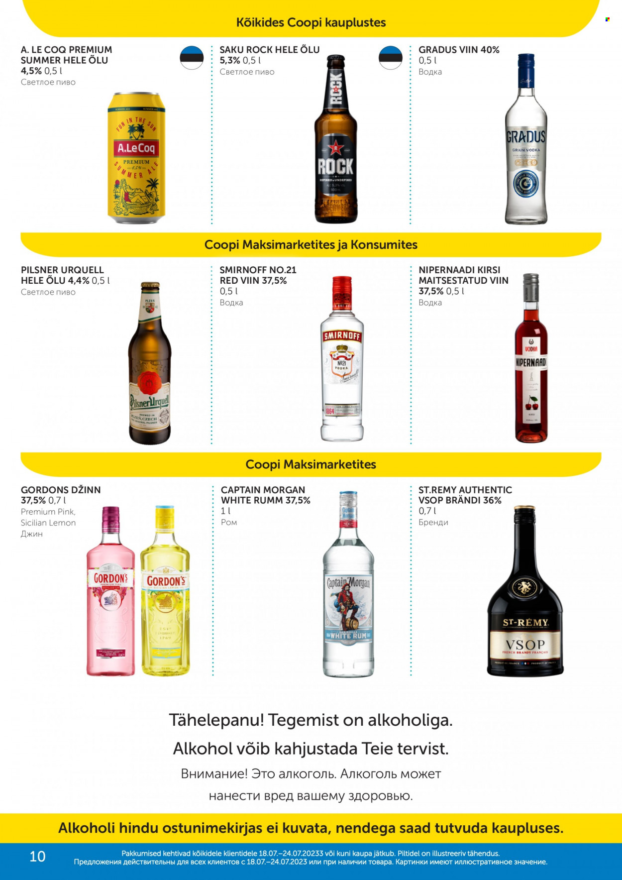Coop kliendileht - 18.07.2023 - 24.07.2023. Lehekülg 10