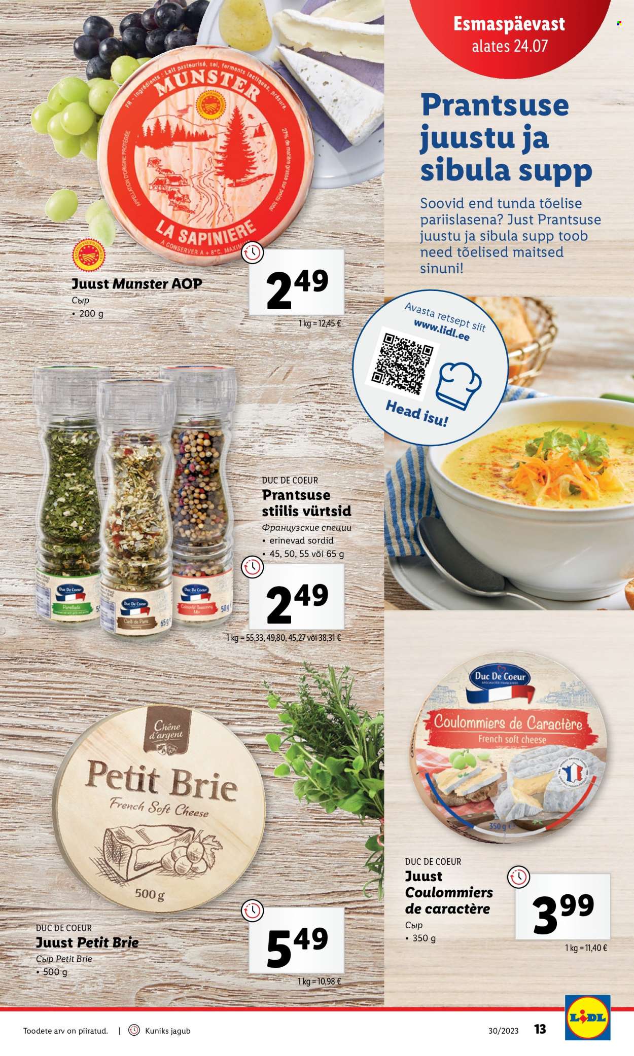 Lidl kliendileht - 24.07.2023 - 30.07.2023. Lehekülg 13