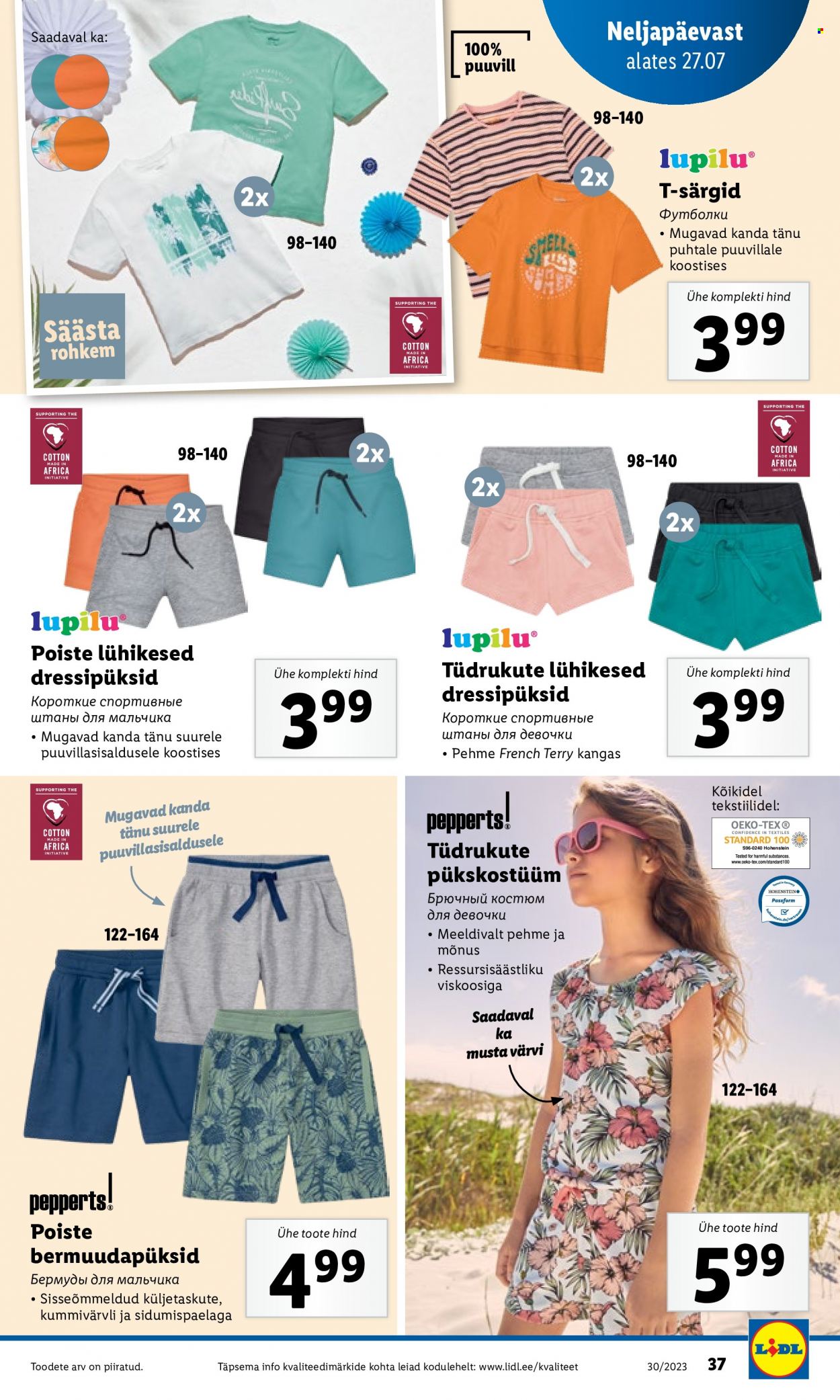 Lidl kliendileht - 24.07.2023 - 30.07.2023. Lehekülg 37