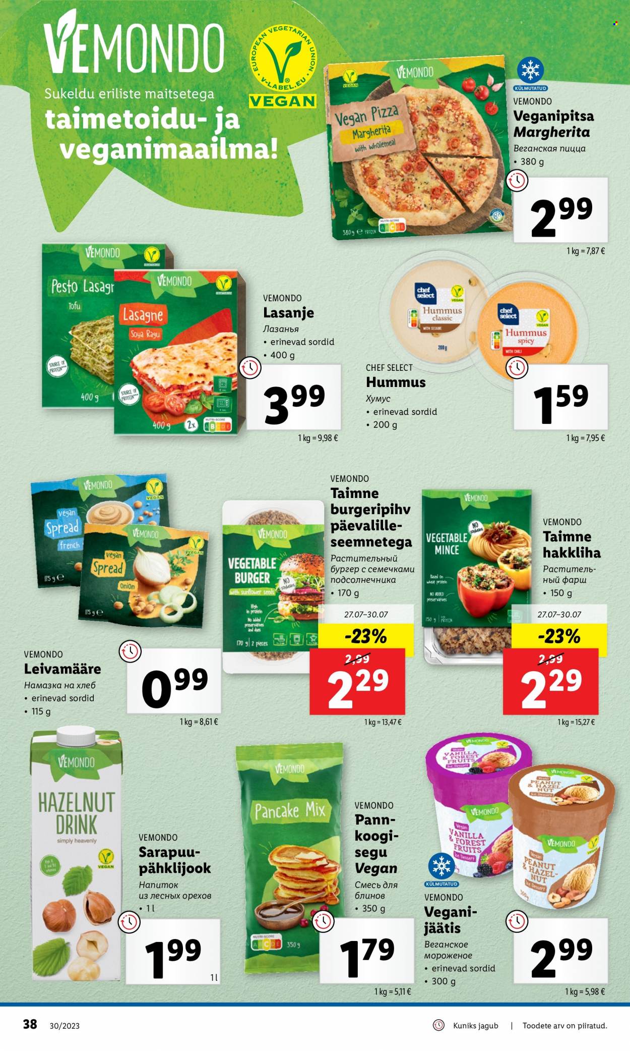 Lidl kliendileht - 24.07.2023 - 30.07.2023. Lehekülg 38