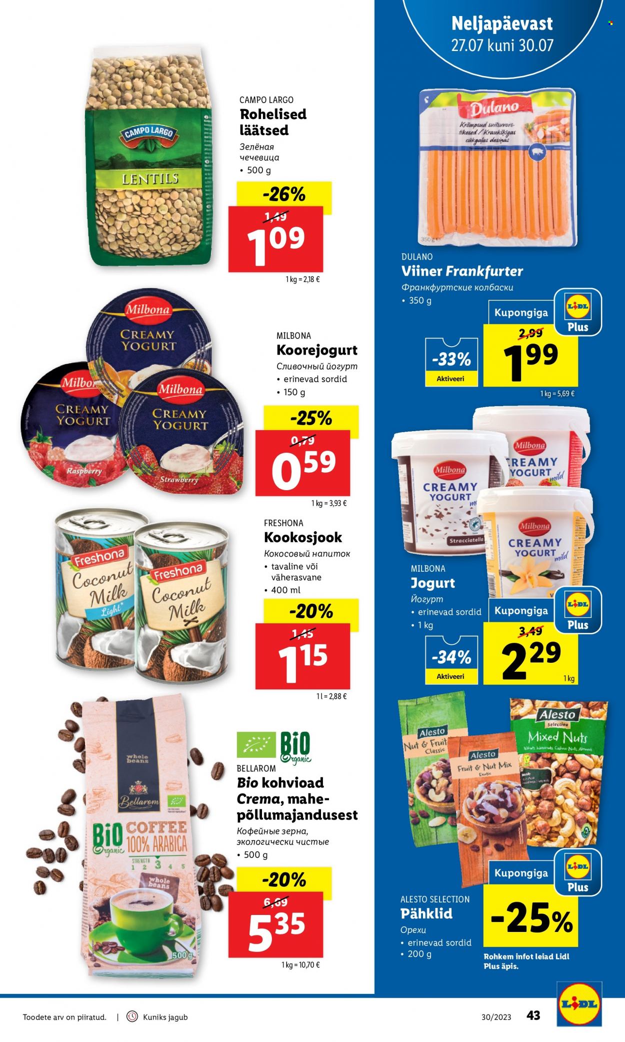 Lidl kliendileht - 24.07.2023 - 30.07.2023. Lehekülg 43