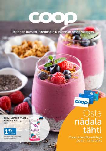 Kaupluse Coop kliendileht - 25.07.2023 - 31.07.2023.