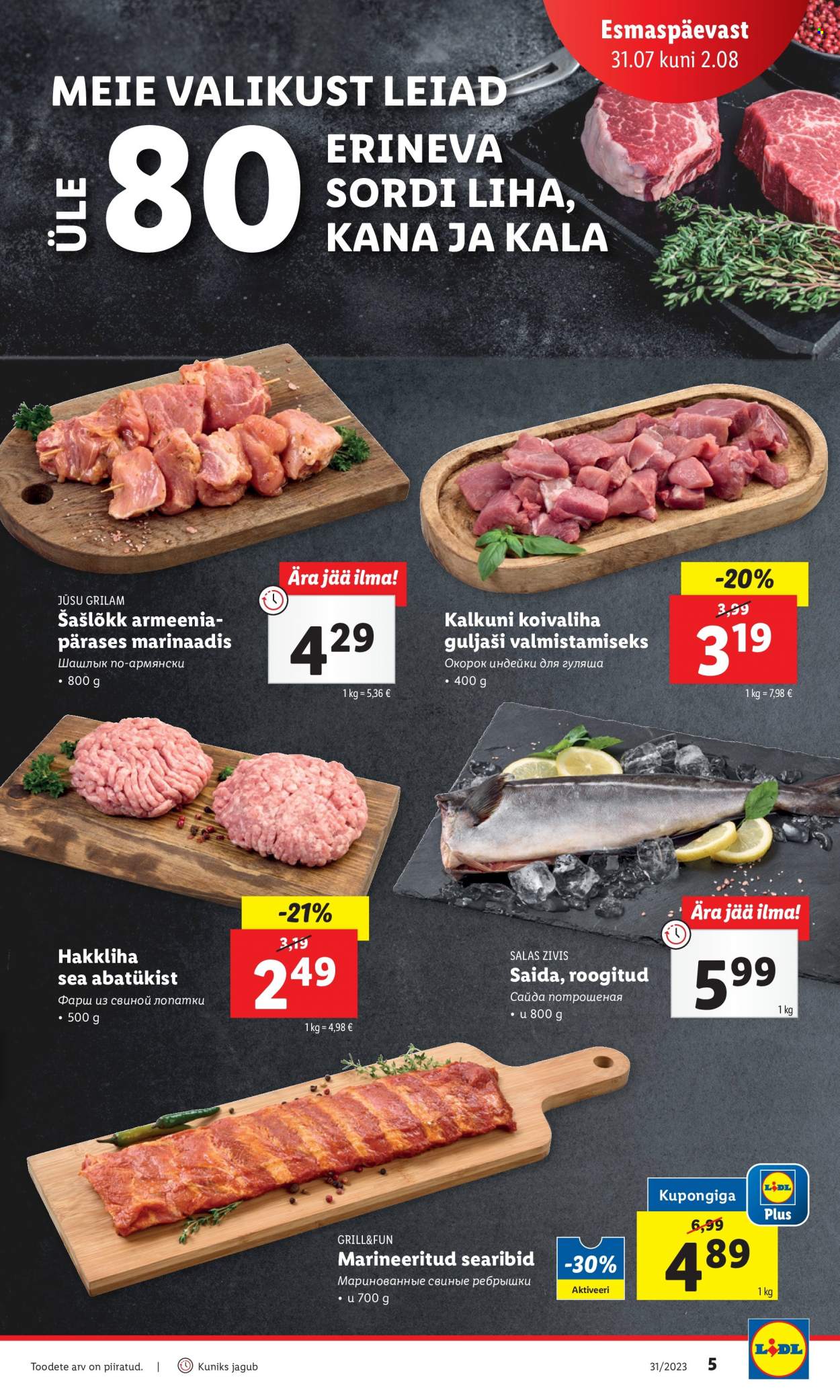 Lidl kliendileht - 31.07.2023 - 06.08.2023. Lehekülg 5