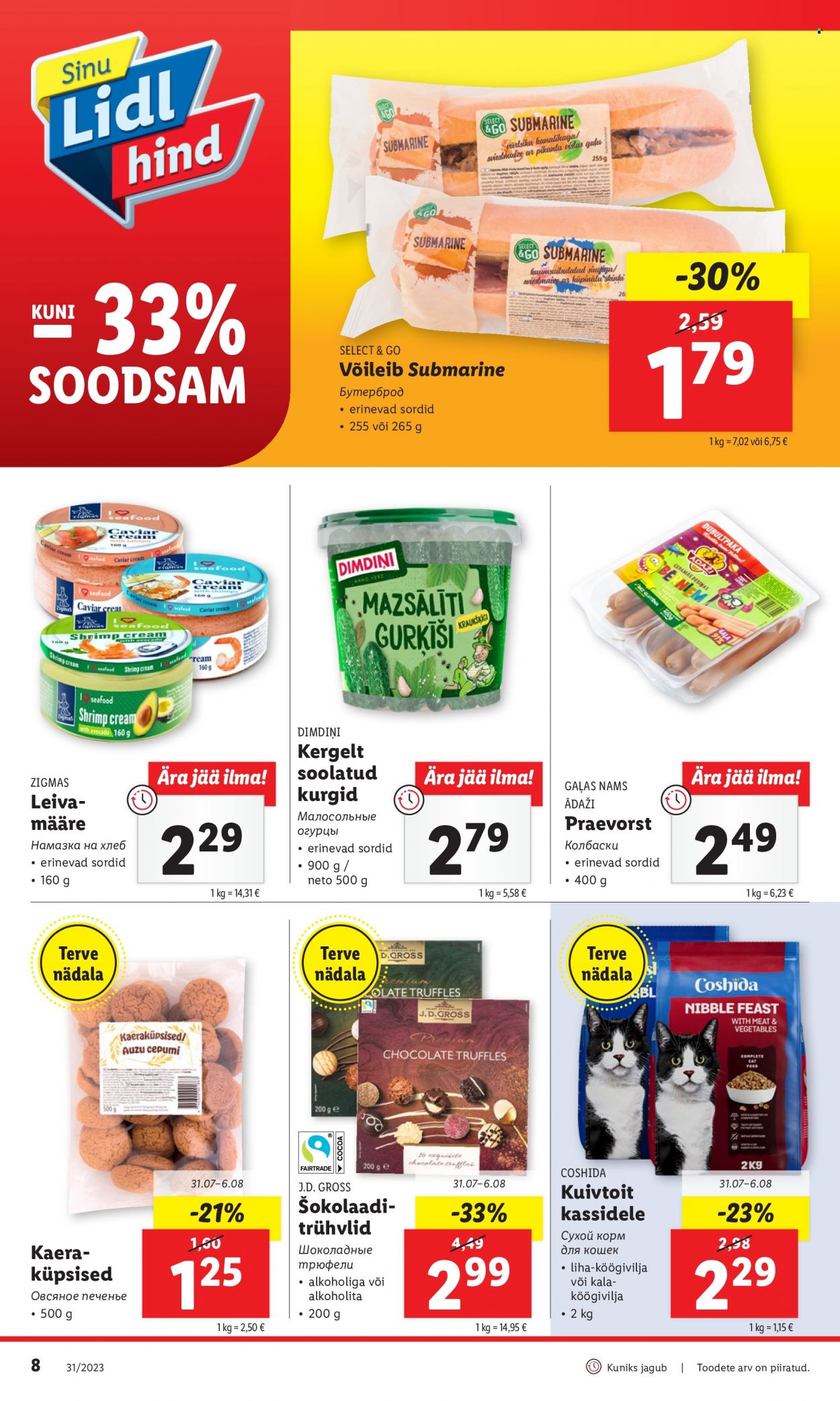 Lidl kliendileht - 31.07.2023 - 06.08.2023. Lehekülg 8