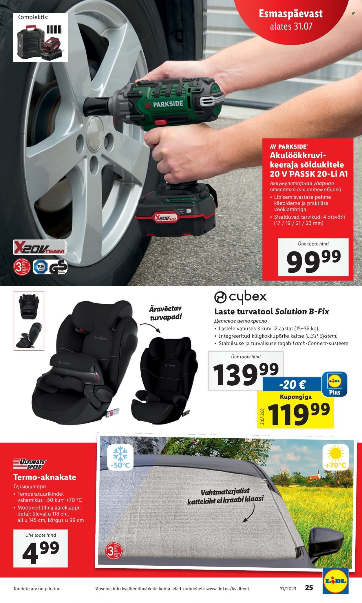Lidl kliendileht - 31.07.2023 - 06.08.2023. Lehekülg 25