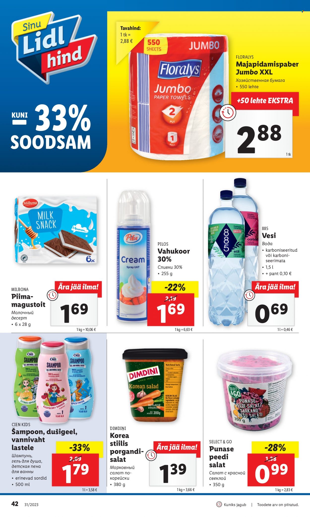 Lidl kliendileht - 31.07.2023 - 06.08.2023. Lehekülg 42