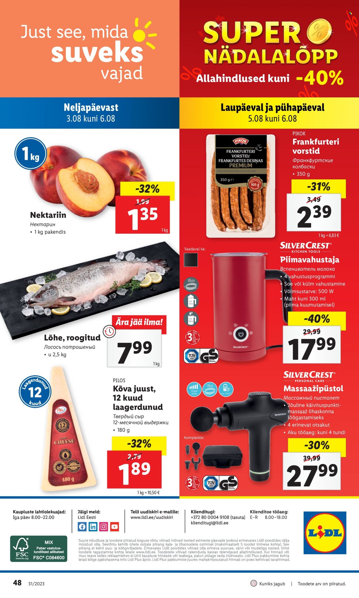 Lidl kliendileht - 31.07.2023 - 06.08.2023. Lehekülg 48
